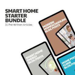 Smart Home Starter Bundle – 31 Pre-Written Articles